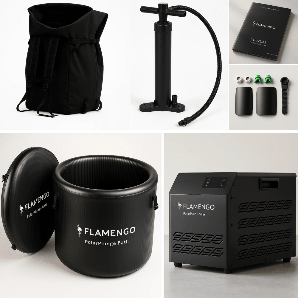 Contrast Therapy Set | saunadeken + ijsbad